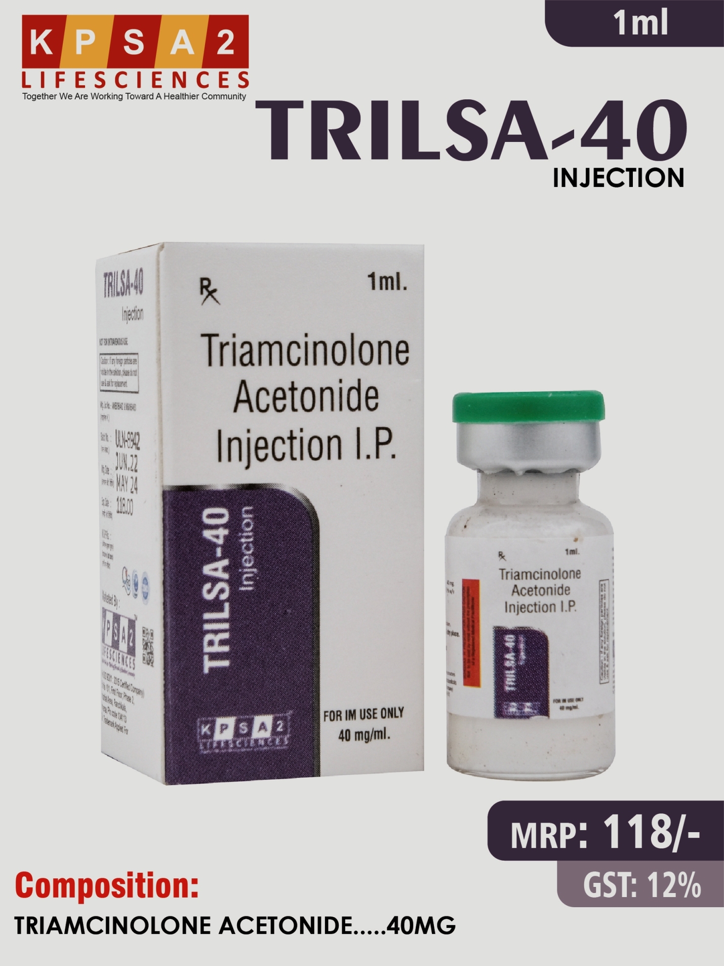 TRILSA-40 Injection